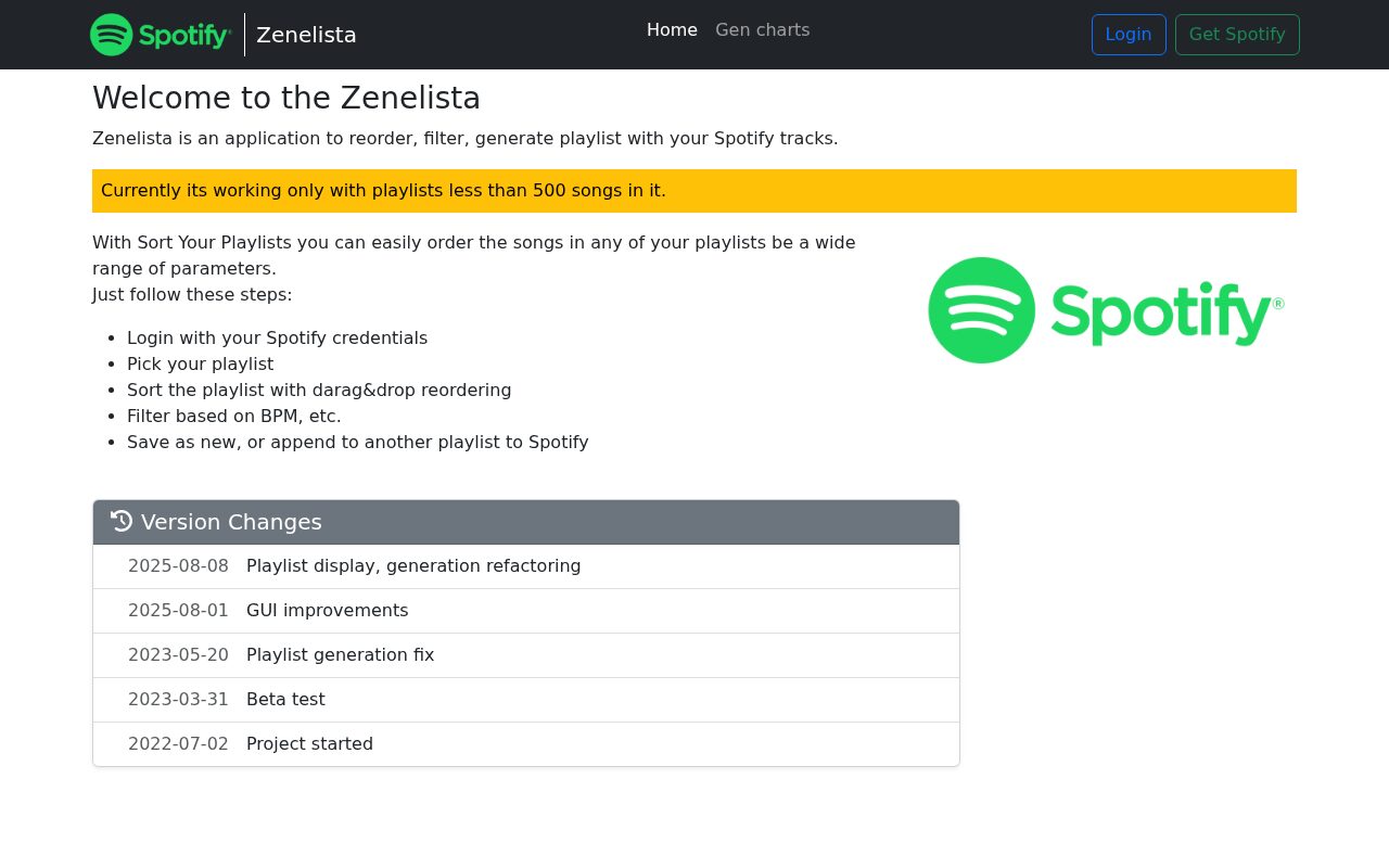 Zenelista